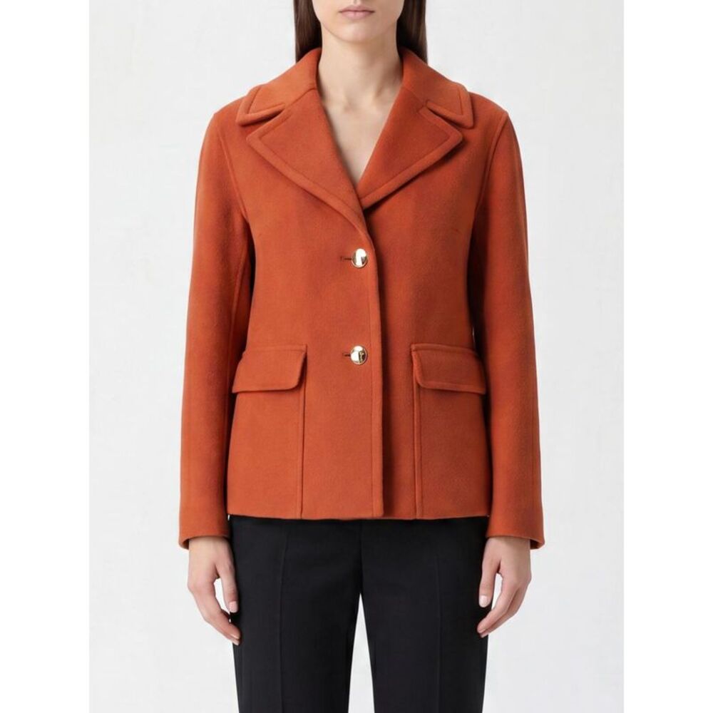 'S Max Mara Coat Woman Orange